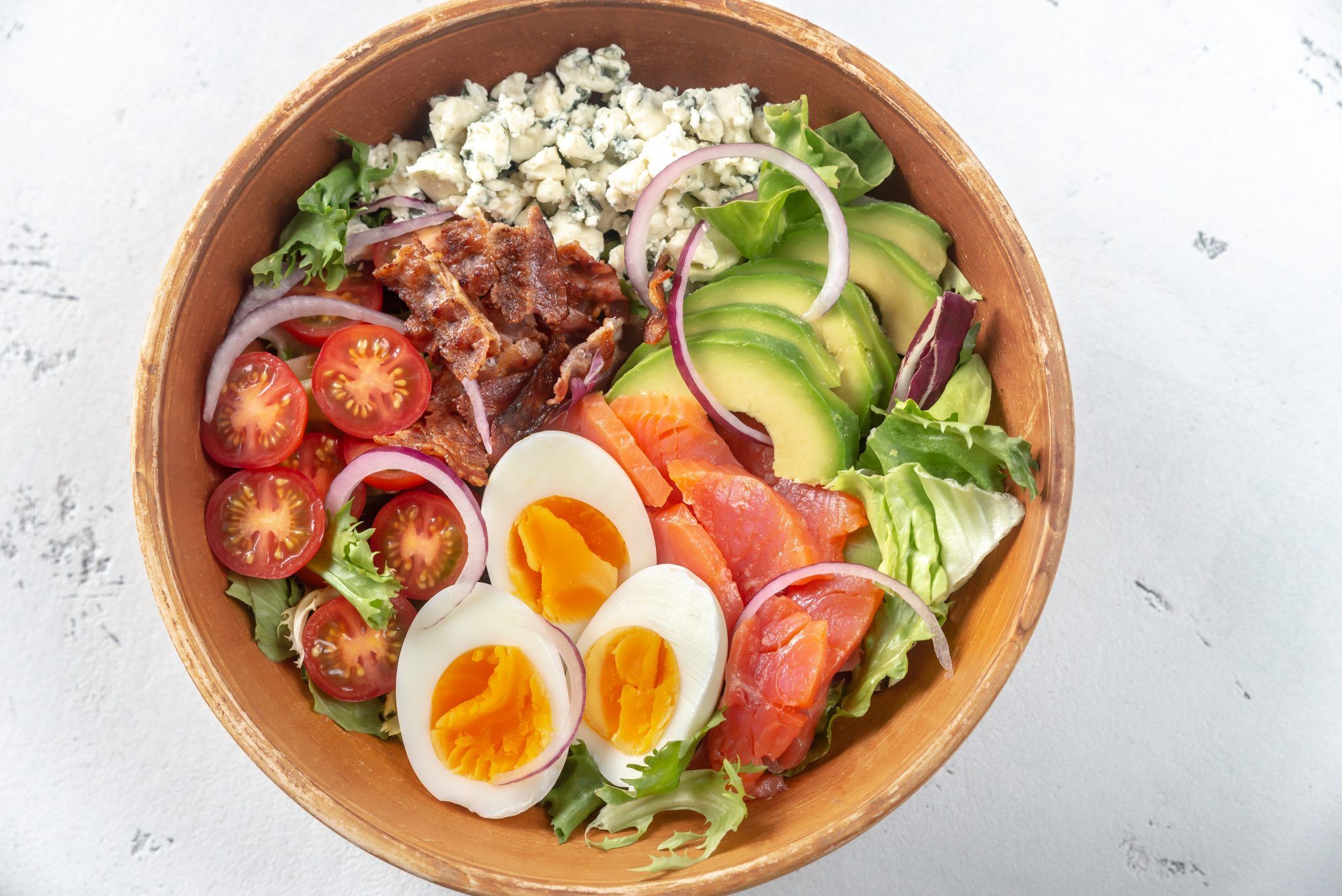 Ensalada Cobb Receta Keto Y Low Carb Keto Fácil 4060