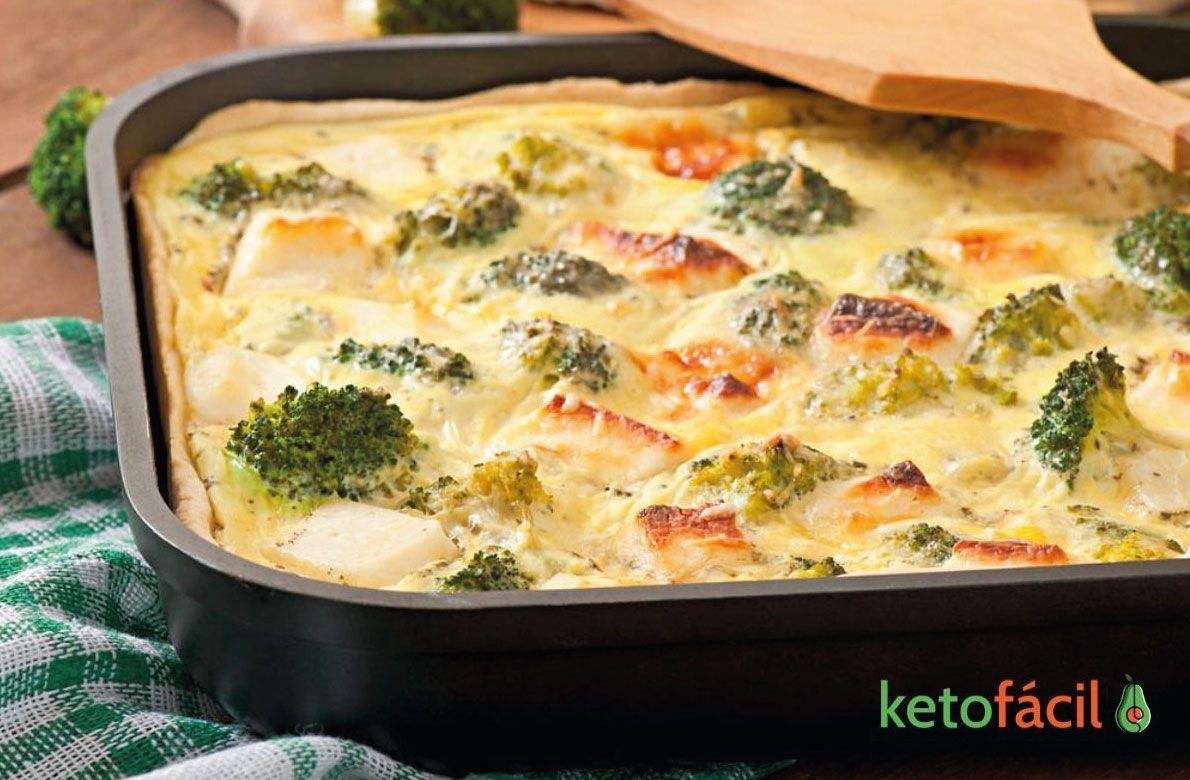 Receta Keto de Brócoli Gratinado - Keto Fácil